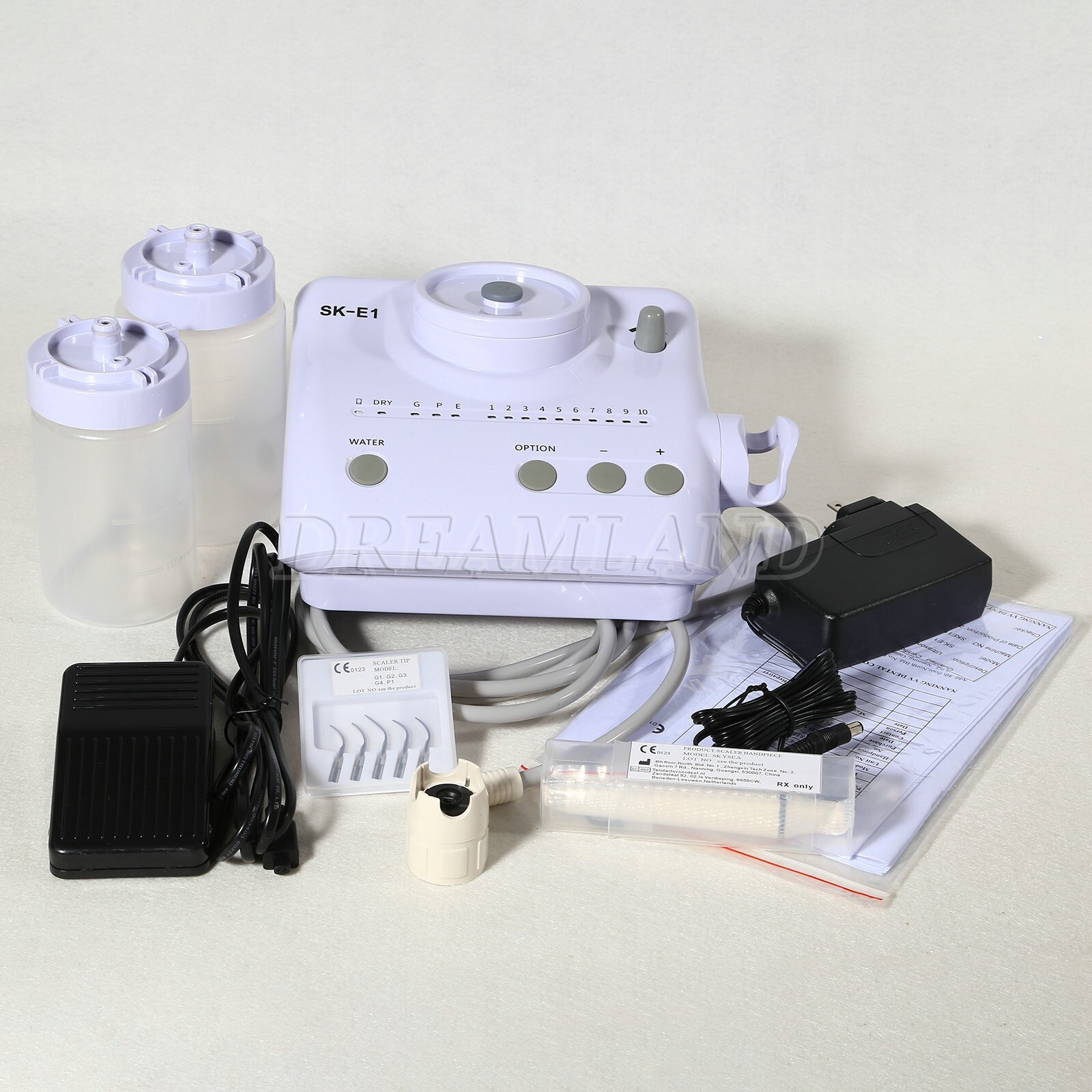For Cavitron Dental Portable Ultrasonic Piezo Scaler 2*Bottles fit EMS Handpiece