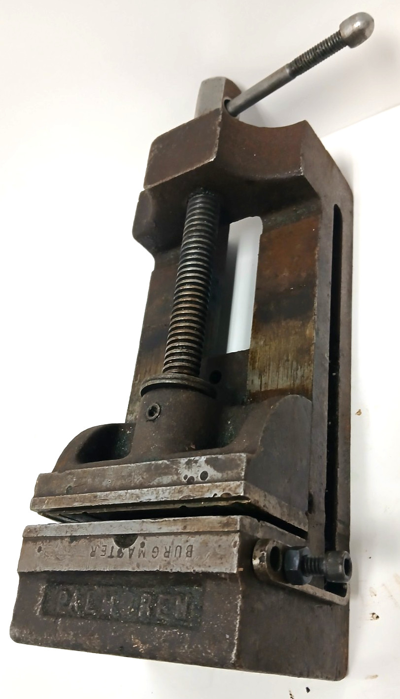 BURGMASTER PALMGREN DRILL PRESS VISE THROAT CAP 5-3/4″ WIDTH 4″ DEPTH 1-3/4″