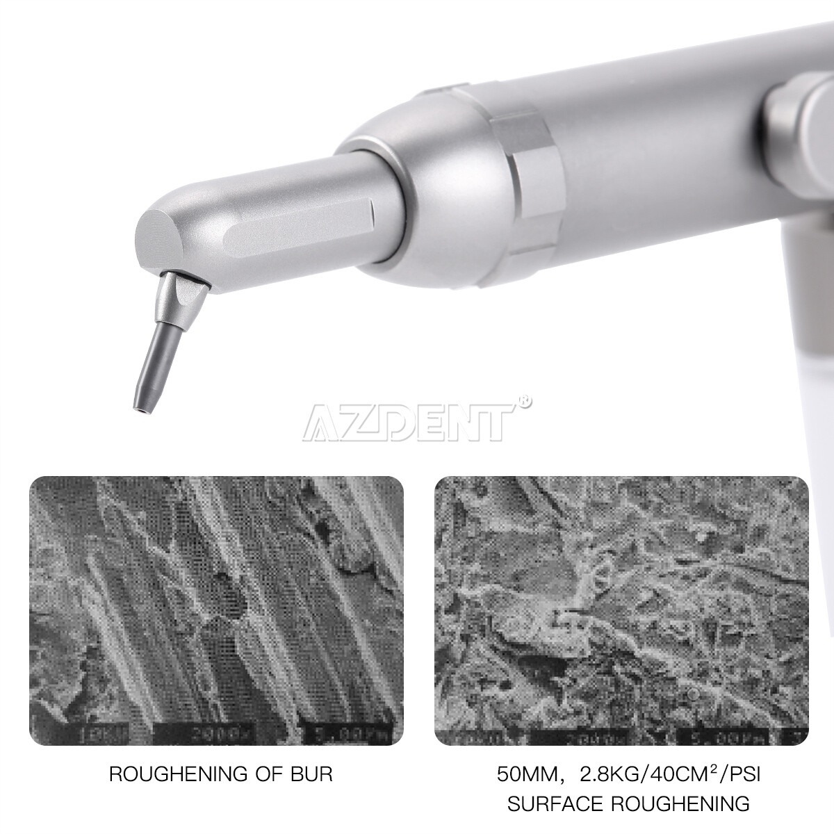 Dental High Low Speed Handpiece Kit 4 Hole /Alumina Microetcher Sandblasting Gun
