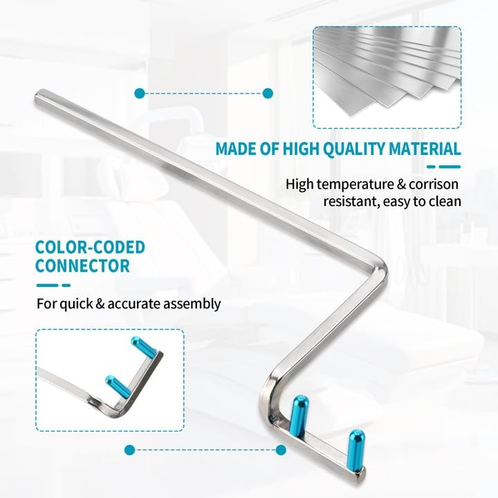 Digital Sensor Holder Dental X-Ray Aiming Rings Arms Bitewing/Anterior/Posterior