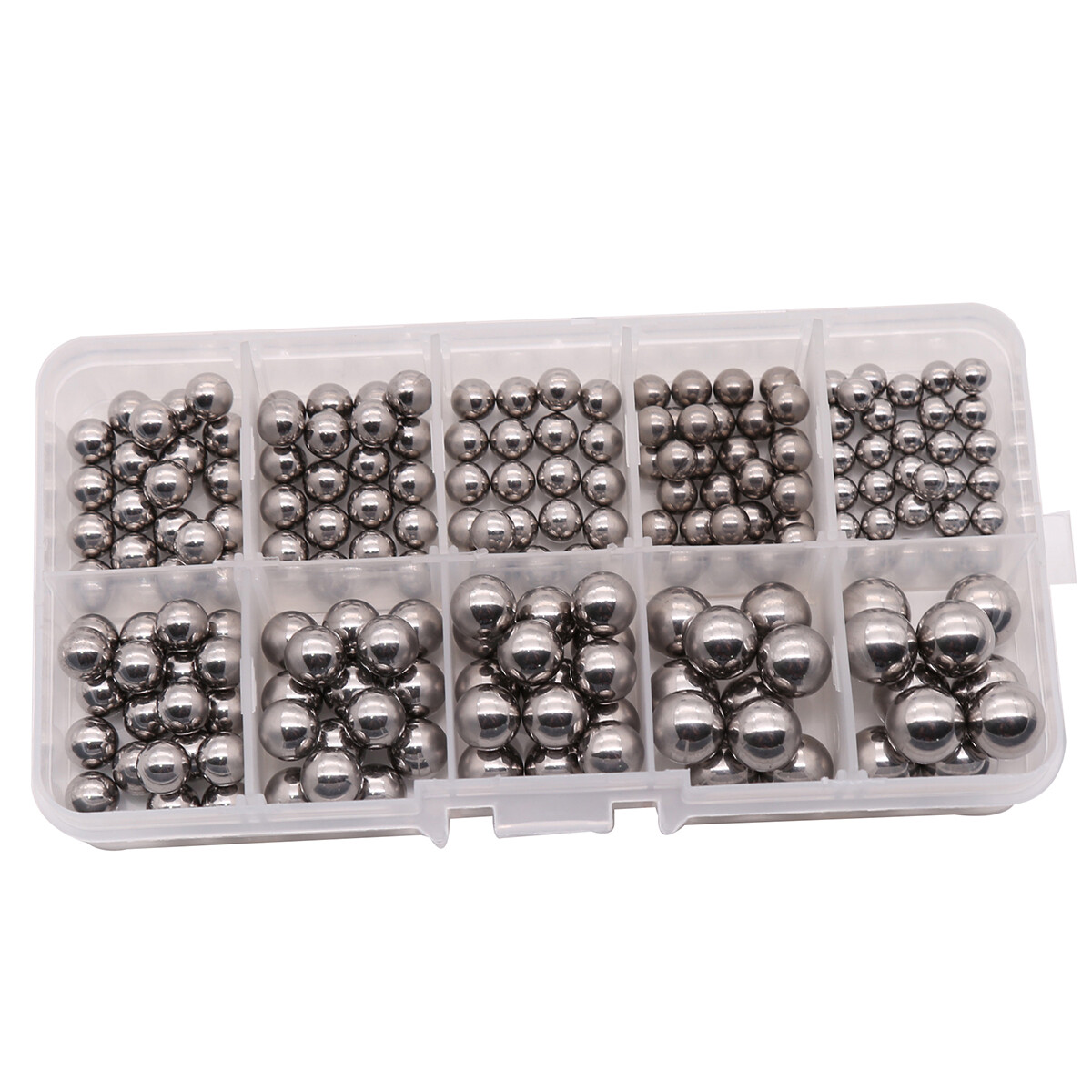 1mm-4.763mm High Precision Bearing Balls Smooth Ball Box Set 304 Stainless Steel