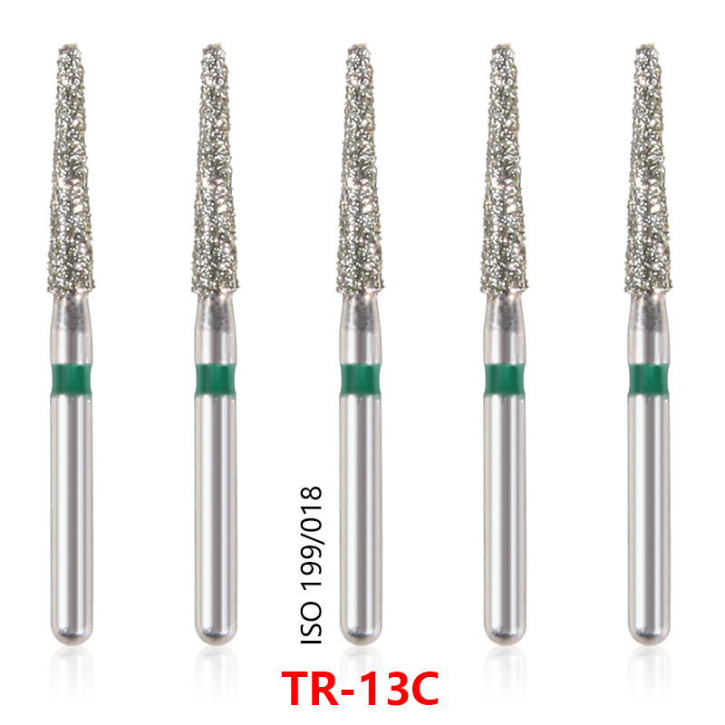 100x Brocas de fresa de diamante para dentista dental Taladro FG 1,6 mm 20 OEM