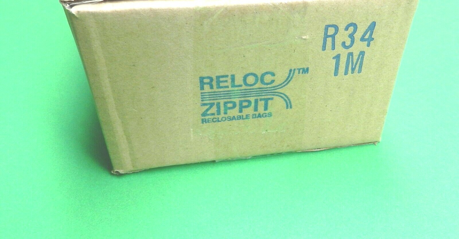 1000 3″x4″ Reloc Zippit Slide Top Lock Bags Clear 2mil Reclosable Baggies 3 x 4