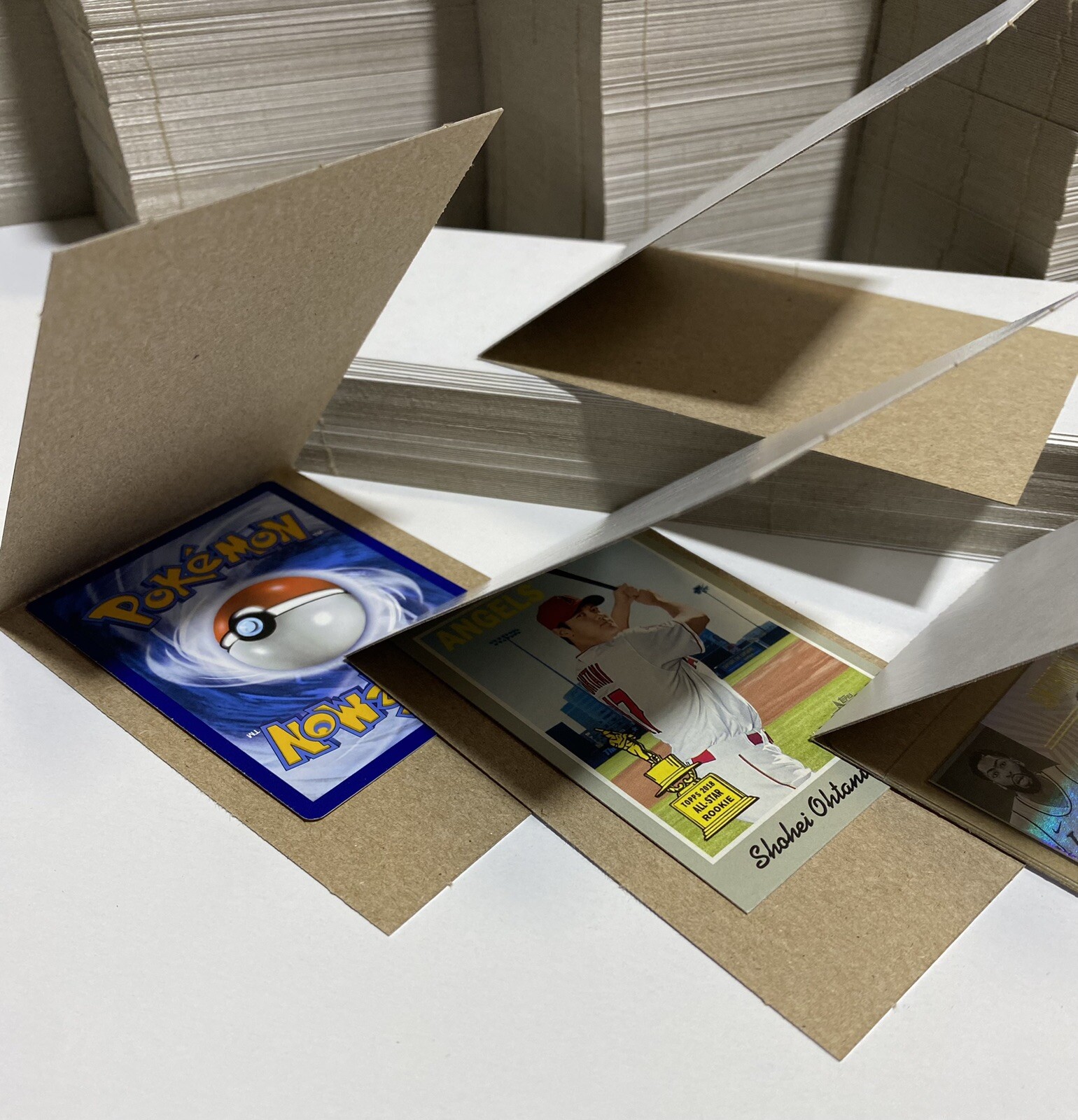 Pokemon TCG Vending Machine Folders – 1000 Pieces – 3” x 4.5” Ship In Envelopes