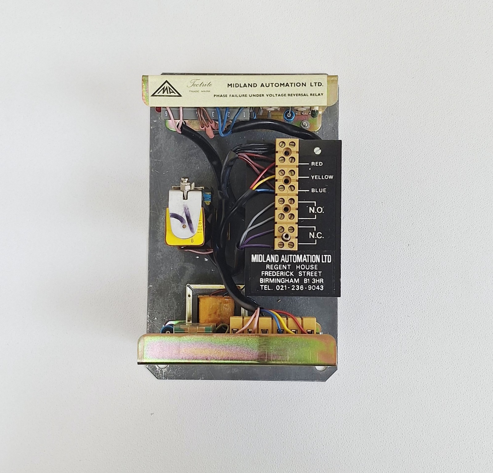 Midland Automation BEP0103 Undervoltage Reversal Relay 380-440V 50-60Hz 3P