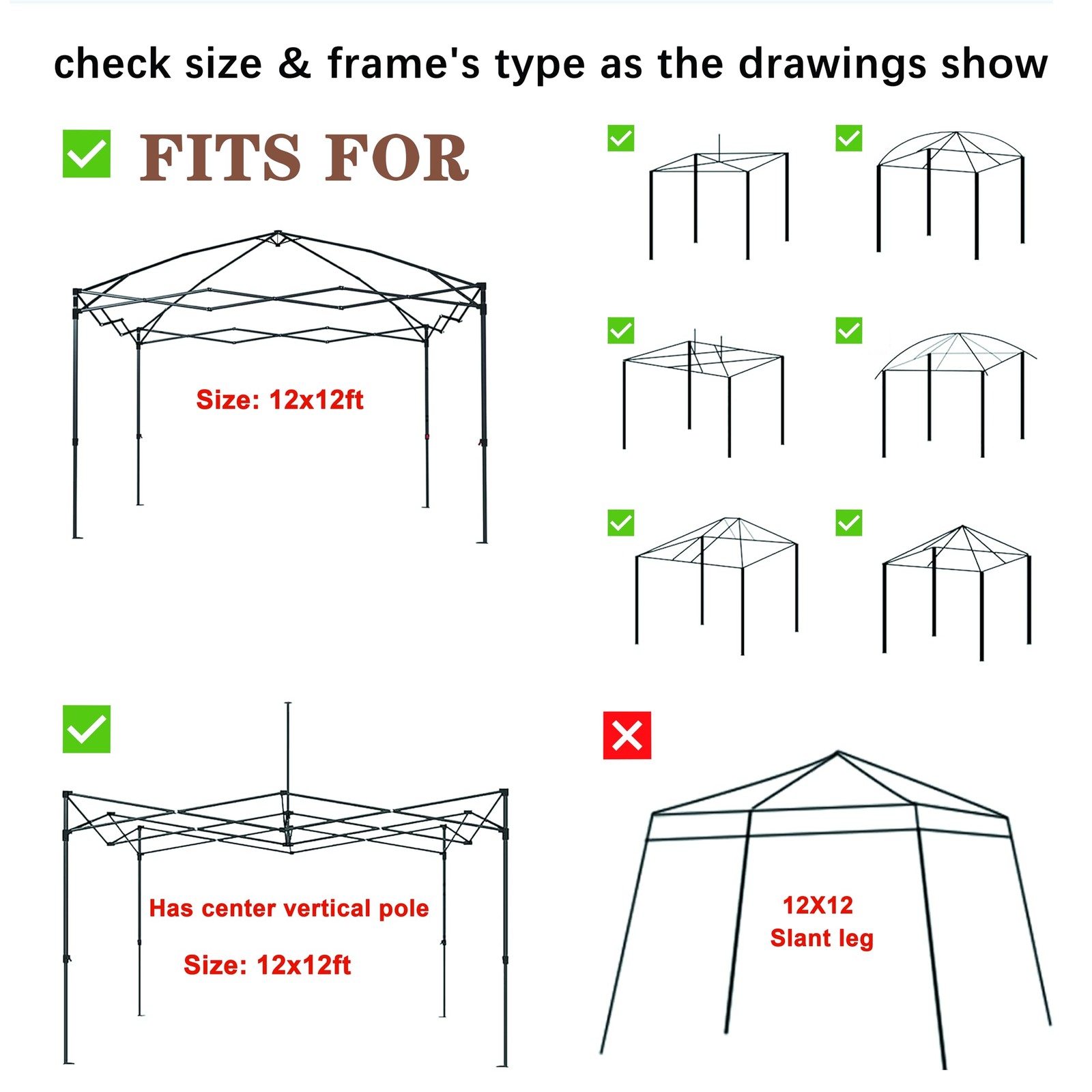 Scocanopy Replacement Mesh Sidewall For Most 12X12 Canopy Or Gazeboblack