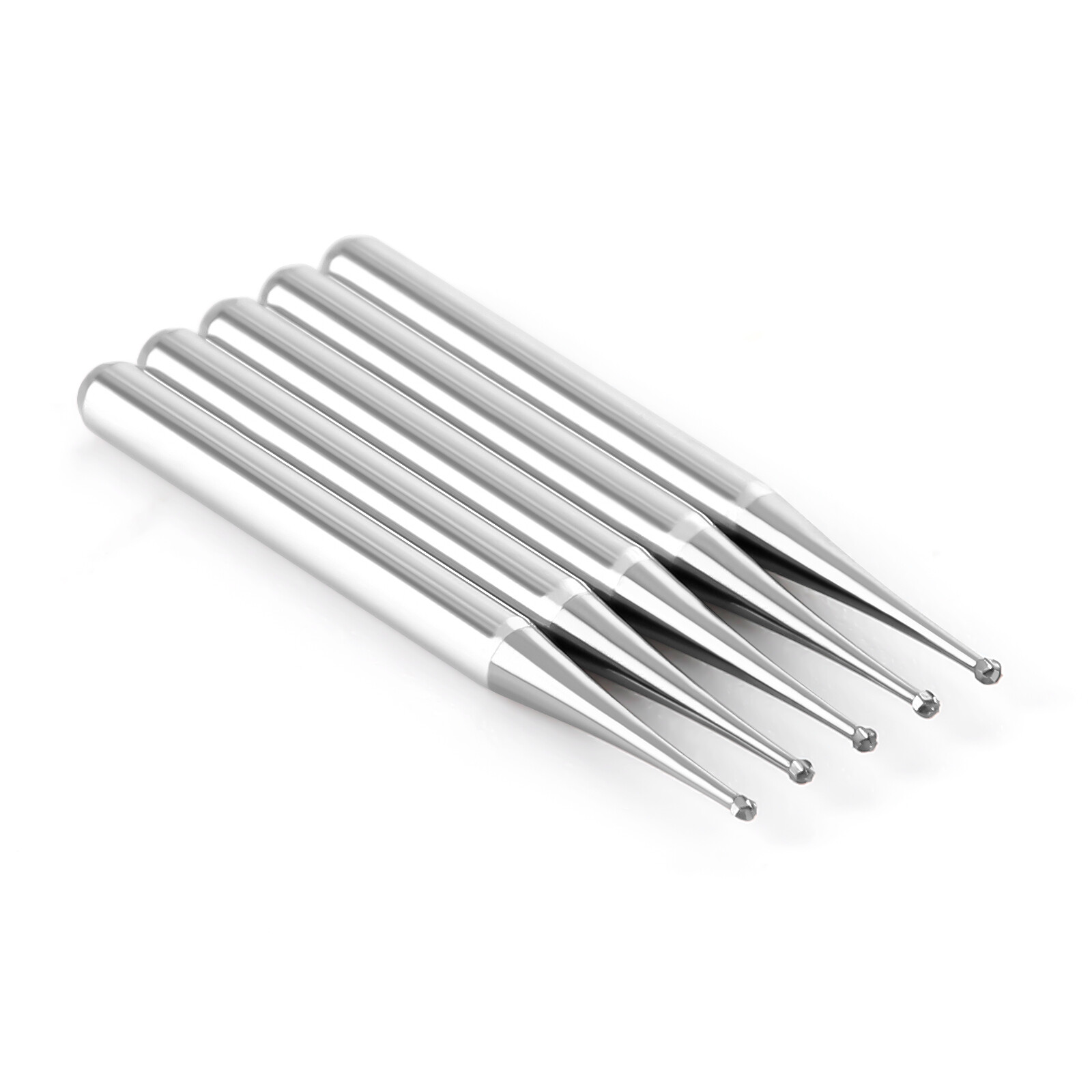 Dental Tungsten Carbide Bur FG Round 5pcs/pack FG#1 FG#5