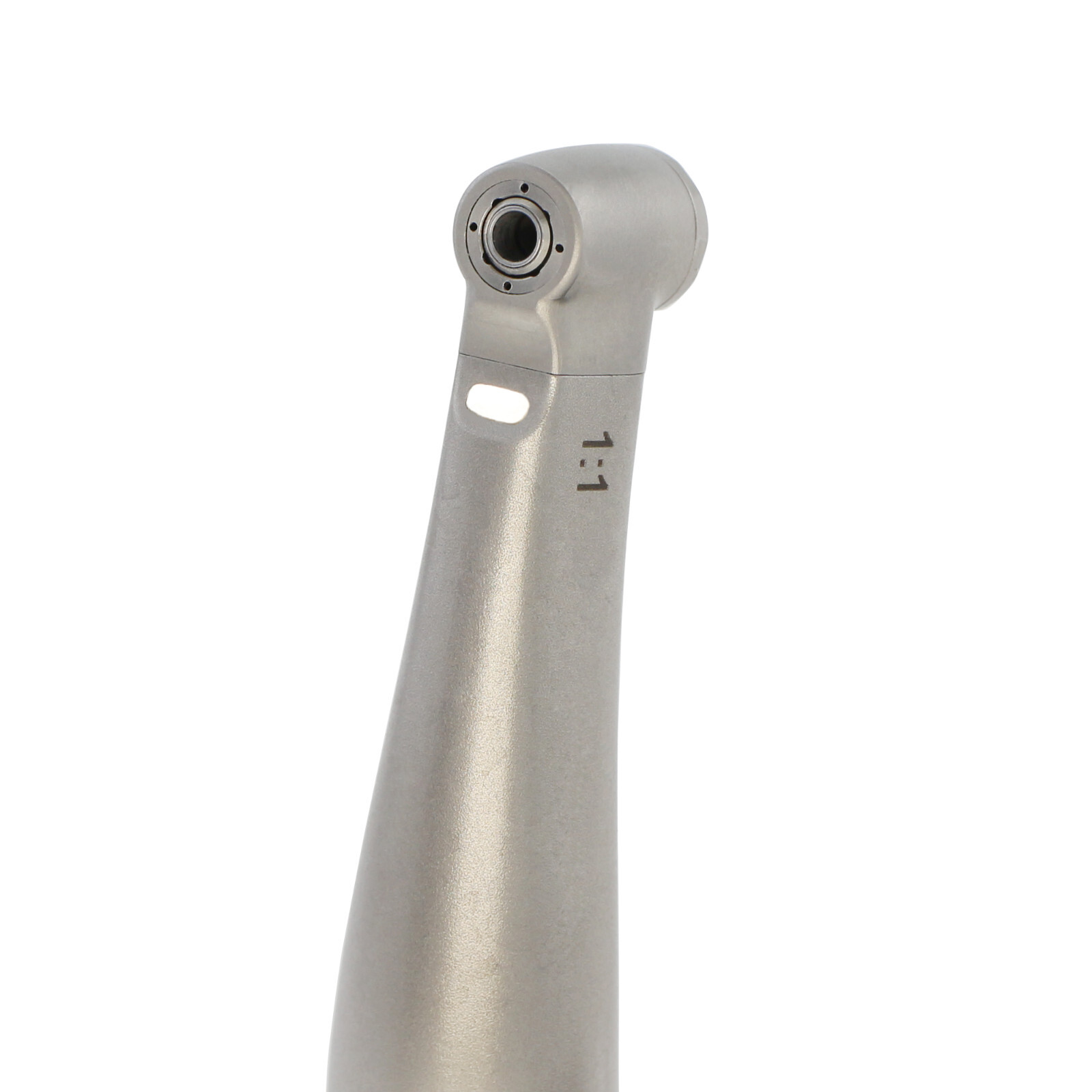 Dental Contra Angle Fiber Optic Handpiece 1:1 Low Speed Mini Quattro Spray ISO