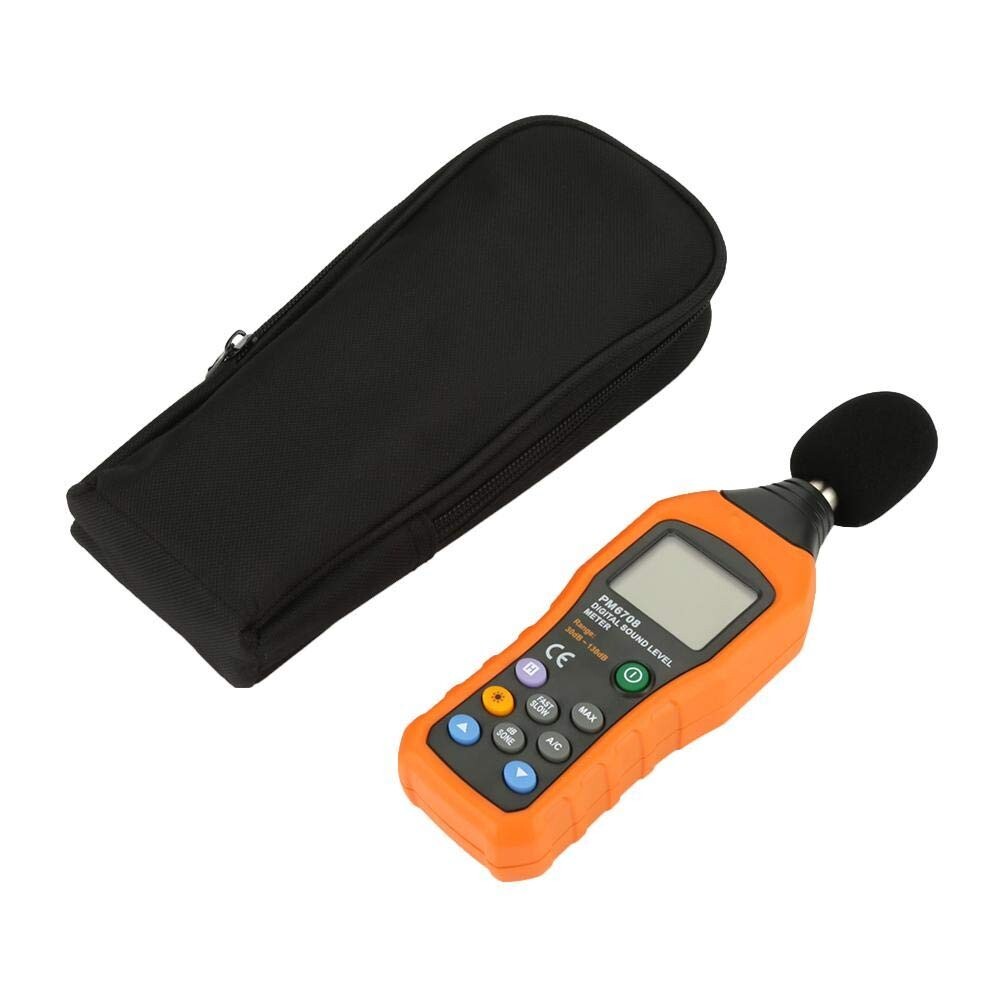 PEAKMETER PM6708 Sound Meter Data Logging Hold 30~130dB Measuring Range RETAIL!