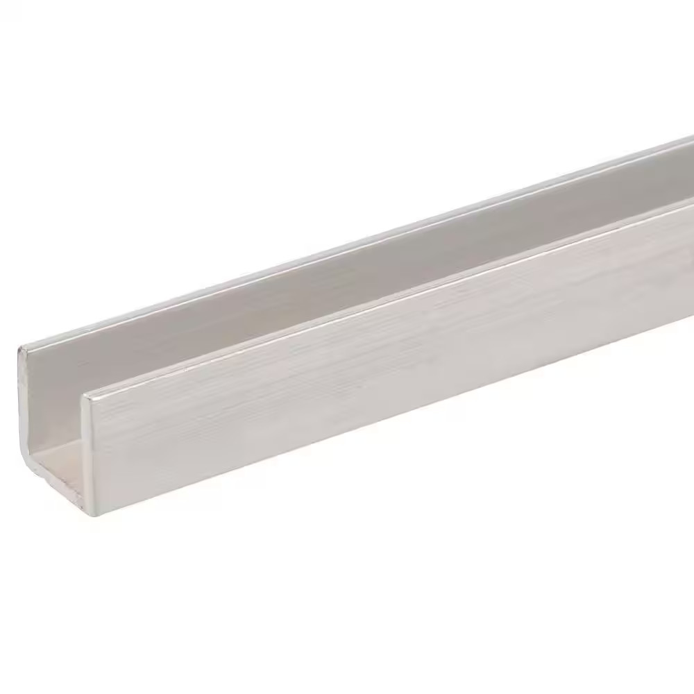 3/8 In. Wide (Inside) X 8 Ft. Aluminum Trim Channel