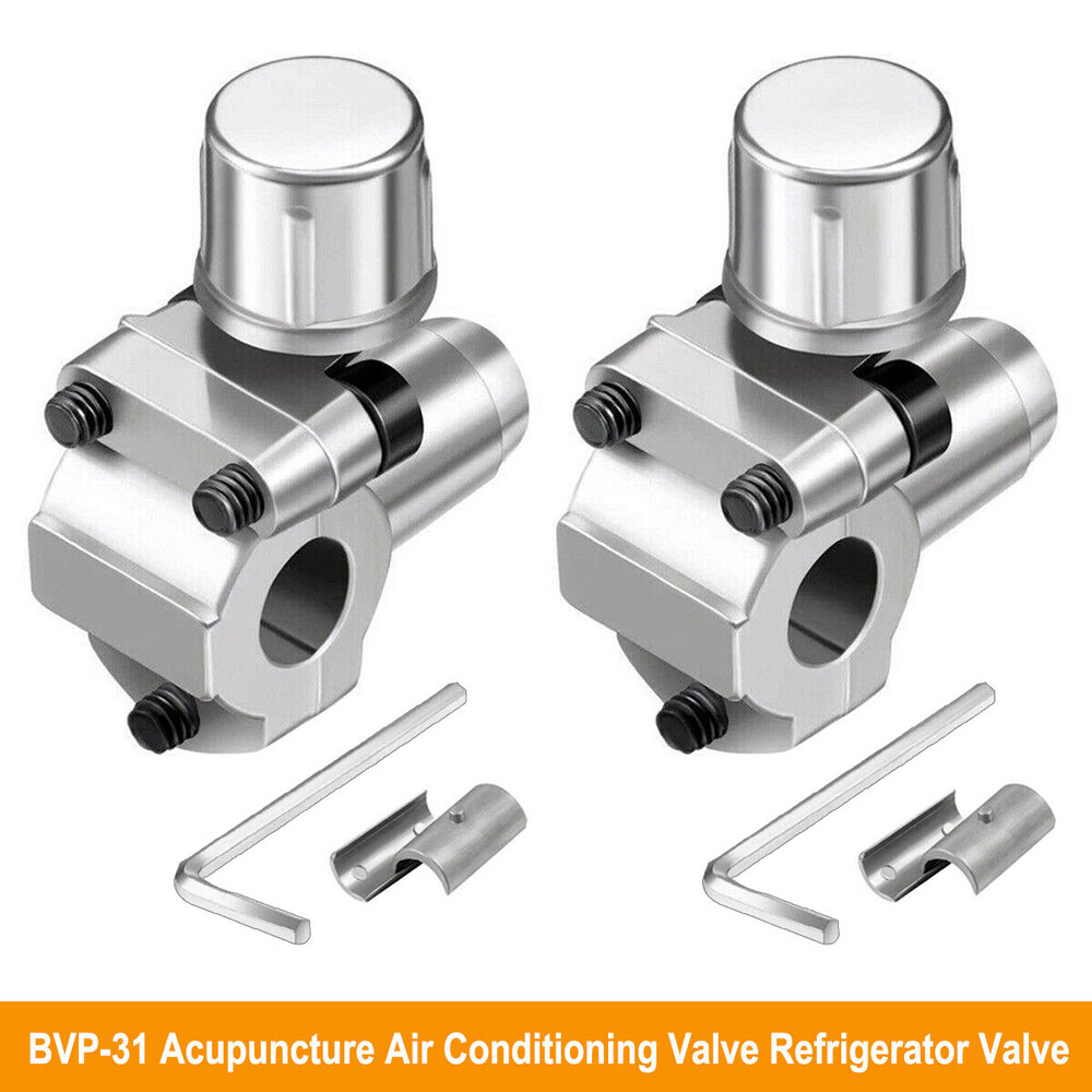 4x BPV31 Bullet Piercing Valve For A/C Refrigeration Lines 5/16 3/8 1/4 In NEW