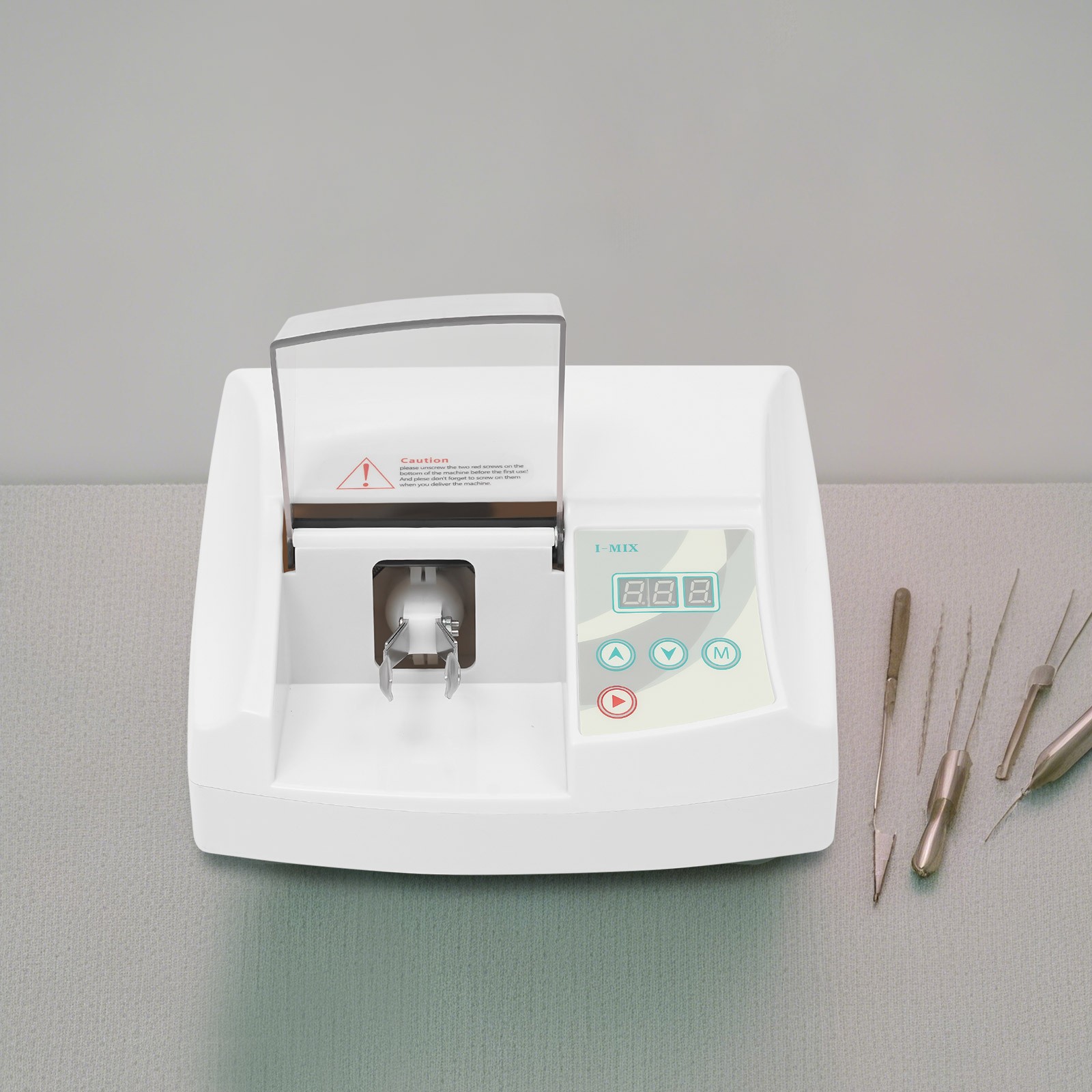 110v Dental Amalgamator Low Noise 65db Amalgam Mixer Machine For Dental Clinic