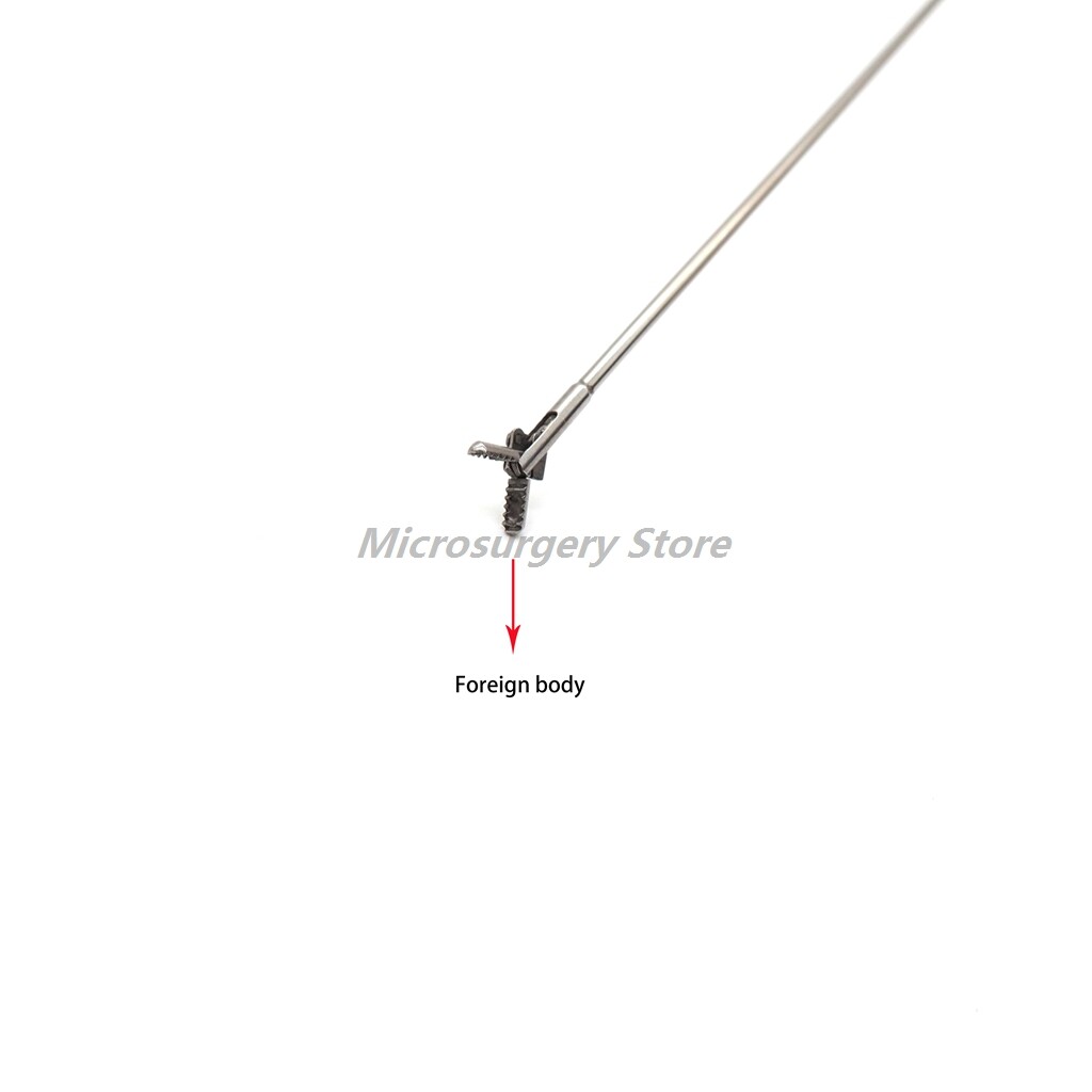Φ1.6 ( 5 fr ) x 370 mm Semi Rigid Hysteroscopy Foreign Body Biopsy Scissors