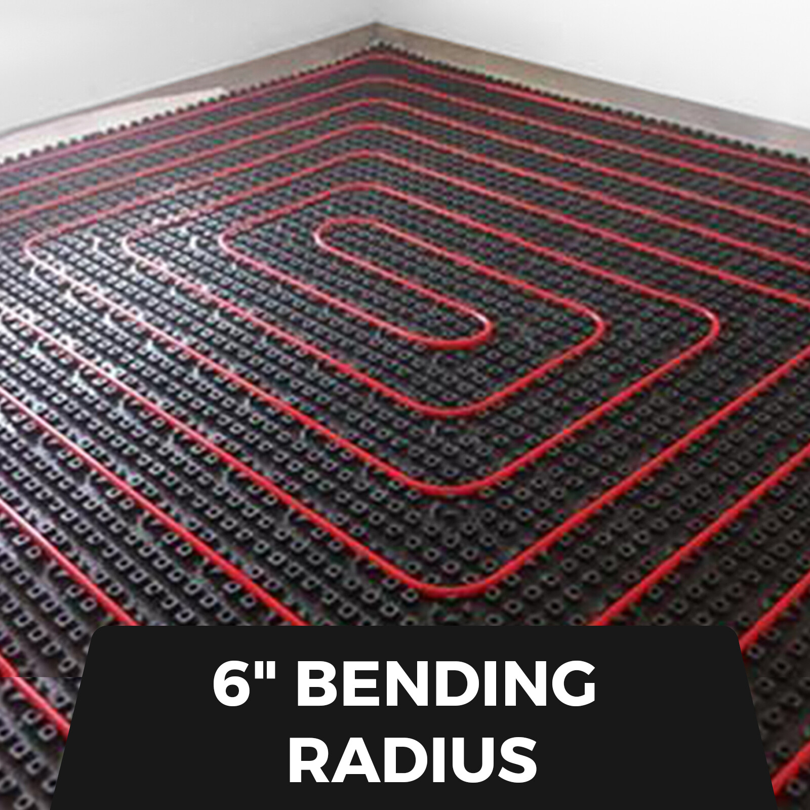 5/8 x 500ft Pex Tubing Oxygen Barrier O2 EVOH Red Radiant for in Floor Heat