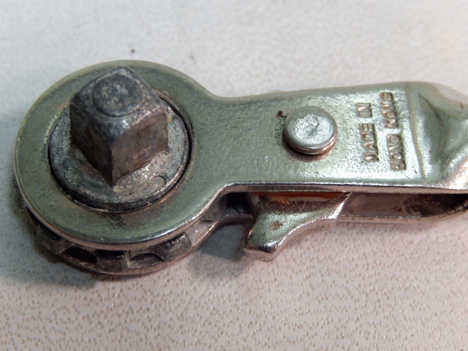 Vintage 1/4″ Drive Ratchet Made in Hong Kong