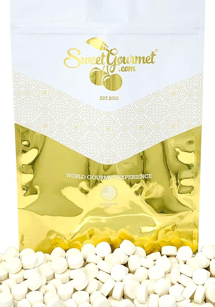 SweetGourmet White Peppermint Lozenges | Canada Mints Bulk Candy | 3 Pounds