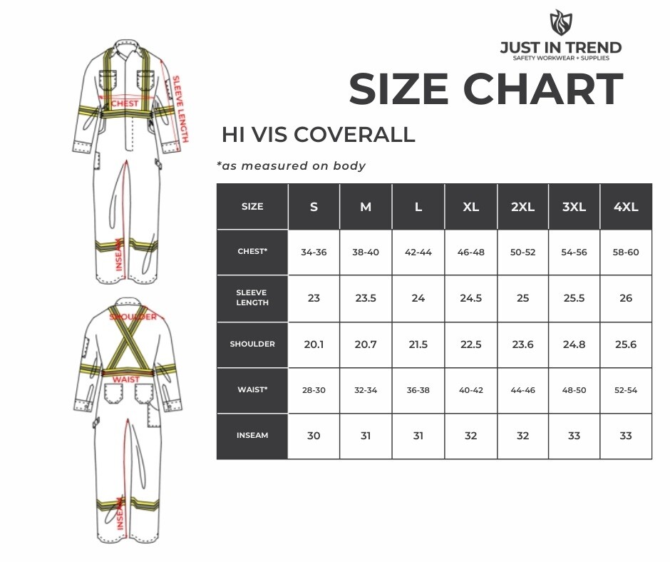 Premium High Visibility Hi Vis Coveralls with Leg Zipper