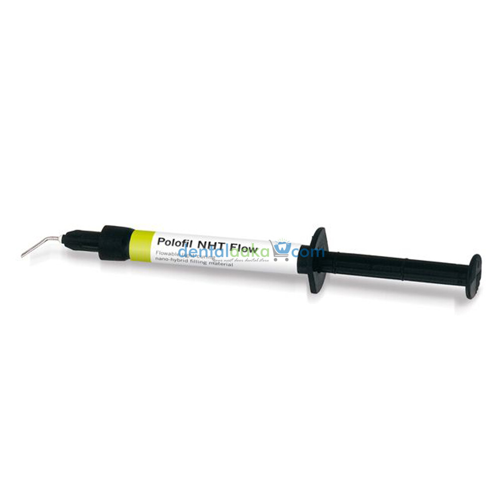 Pack of 10 Voco Polofil NHT Flow Nano-Hybrid Universal Flowable Composite 1.8g