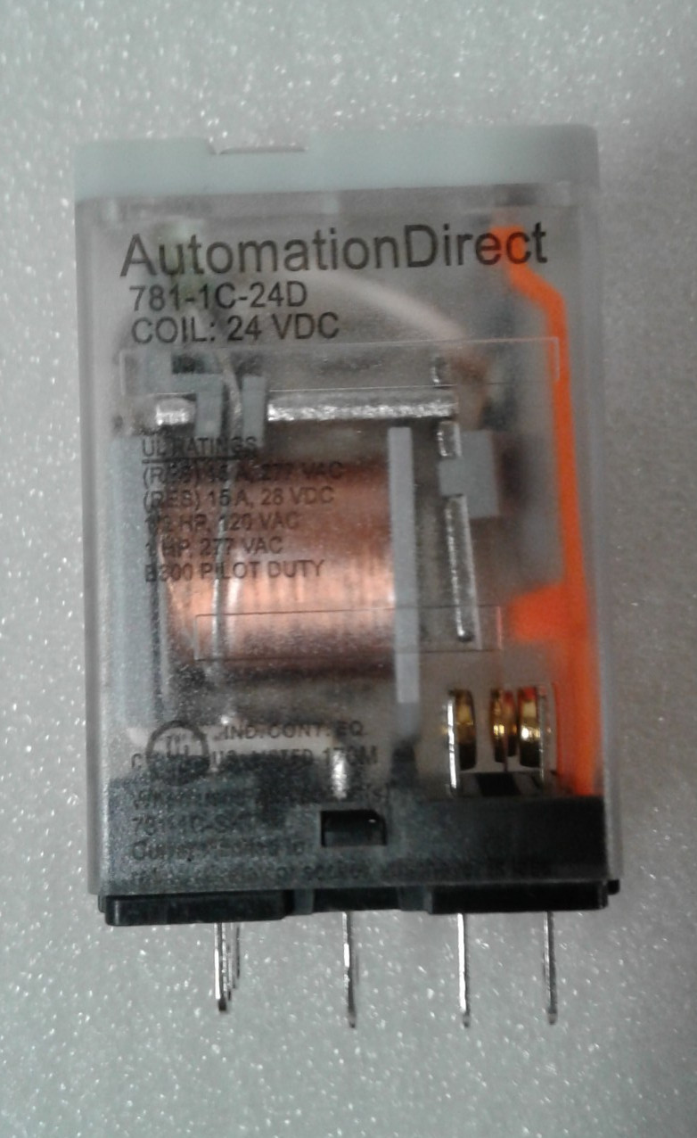 Lot of 15 Automation Direct 781-1C-24D Relay – New in Box