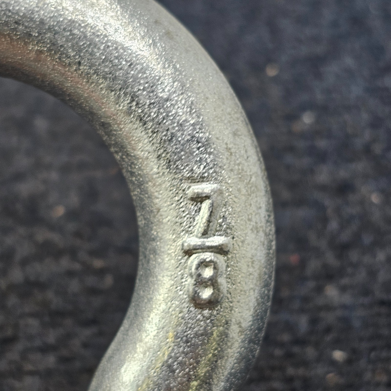 WLL 6-1/2 Ton 7/8 in. Forged Carbon Steel Shackle Without Pin