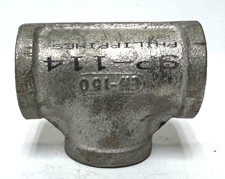 TEE 3/4″ STAINLESS STEEL MADE IN THE PHILIPPINES LOT OF 3