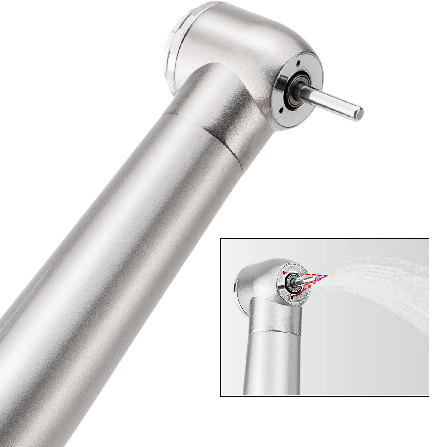 10x Triple Water Spray Dental High Speed Handpiece Push Button 4H Autochuck New
