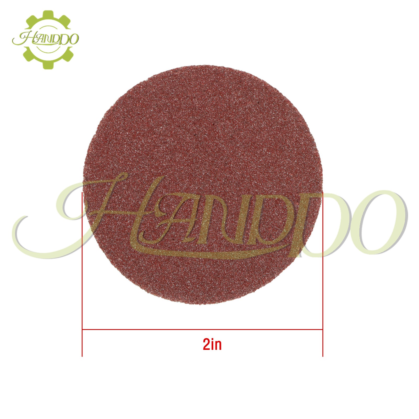 50Pcs 2″ 120 Grit Roll Lock Die Grinder Sanding Grinding Disc Maximum 25,000 RPM