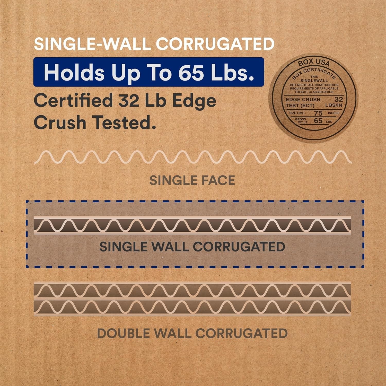 Moving Boxes Medium 18″L x 14″W x 12″H 10-Pack | Corrugated Cardboard Box for…