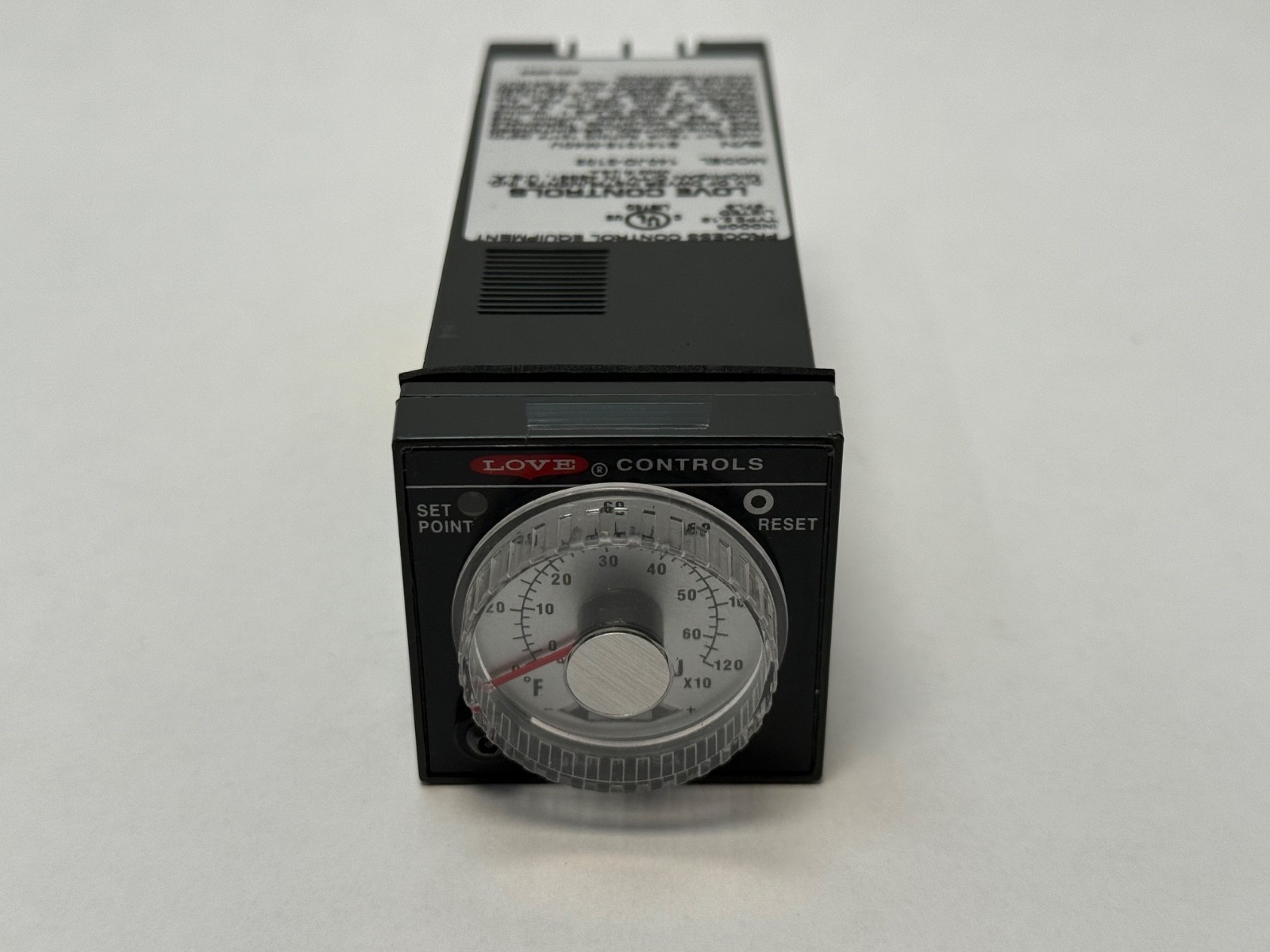 Love-Controls 140JD-2102 Panel Mount Temperature Controller 0-120°F 140JD2102