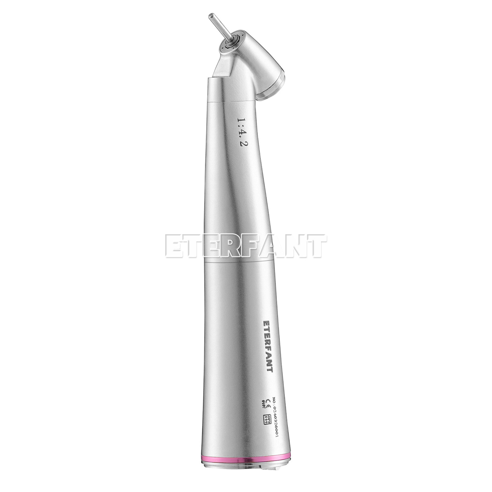 ETERFANT Dental 1:1 /1:4.2 Optic Fiber LED Contra Angle Straight Nose Handpiece