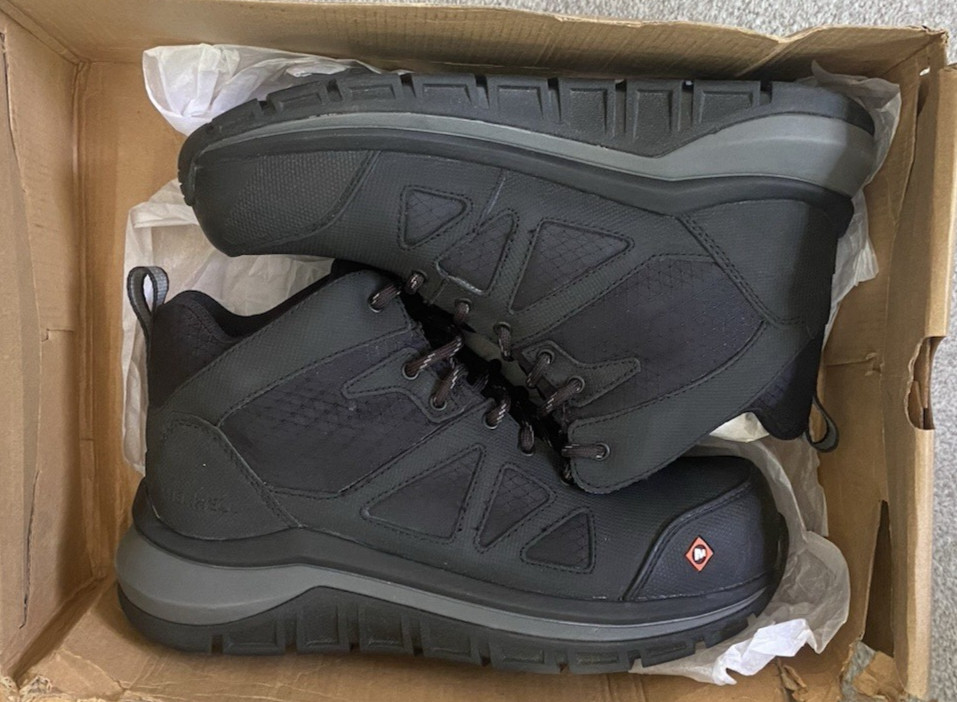 Merrell Work Fullbench Speed Mid Carbon Fiber Toe UNISEX Boots Men 6.5, Womens 9