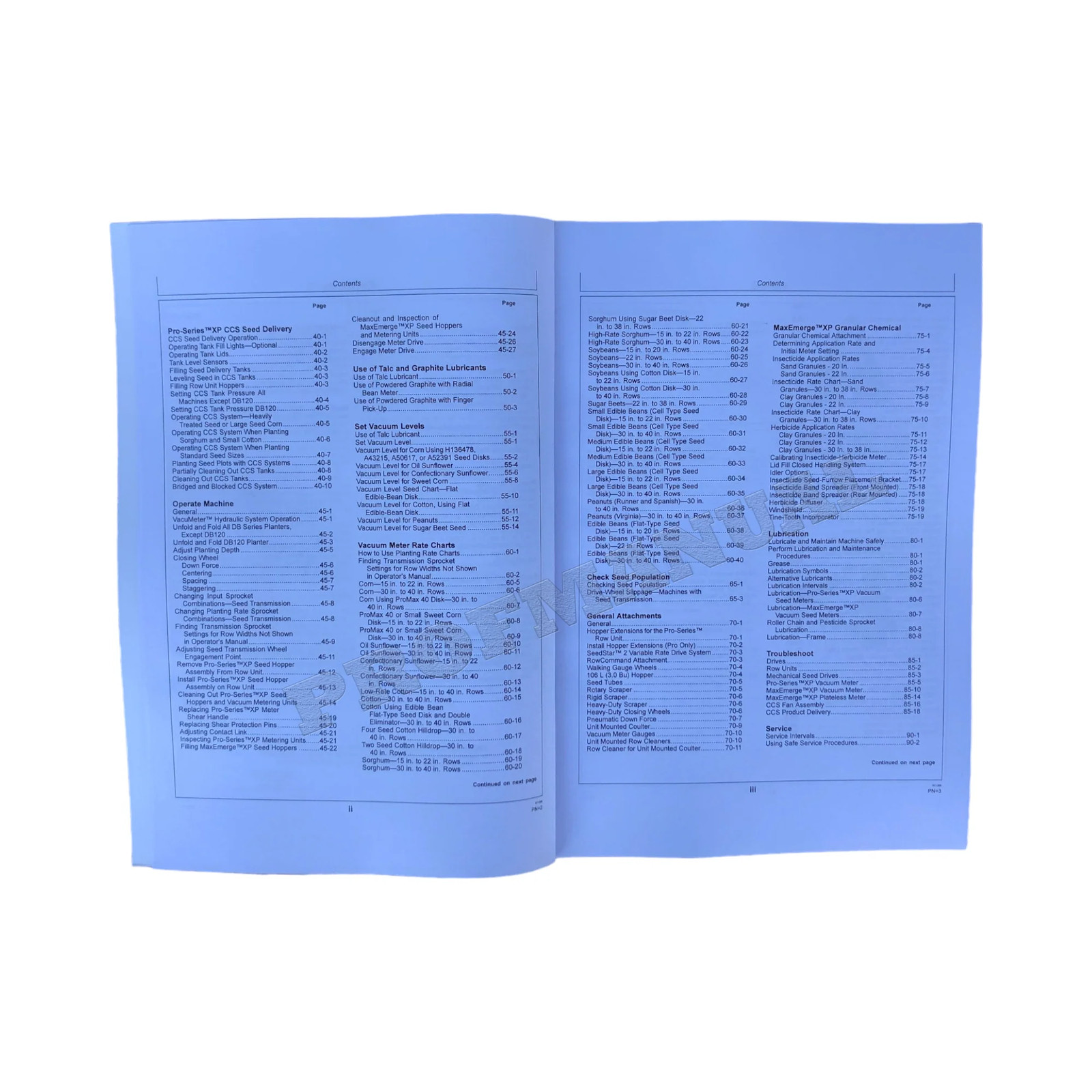 JOHN DEERE DB44 DB58 DB60 DB66 DB88 DB90 DB74 DB50 PLANTER OPERATORS MANUAL #4
