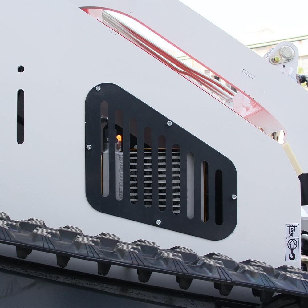 13.5HP Mini Track Skid Steer Loader, 2-Cylinder Gas Engine, USA Free Shipping