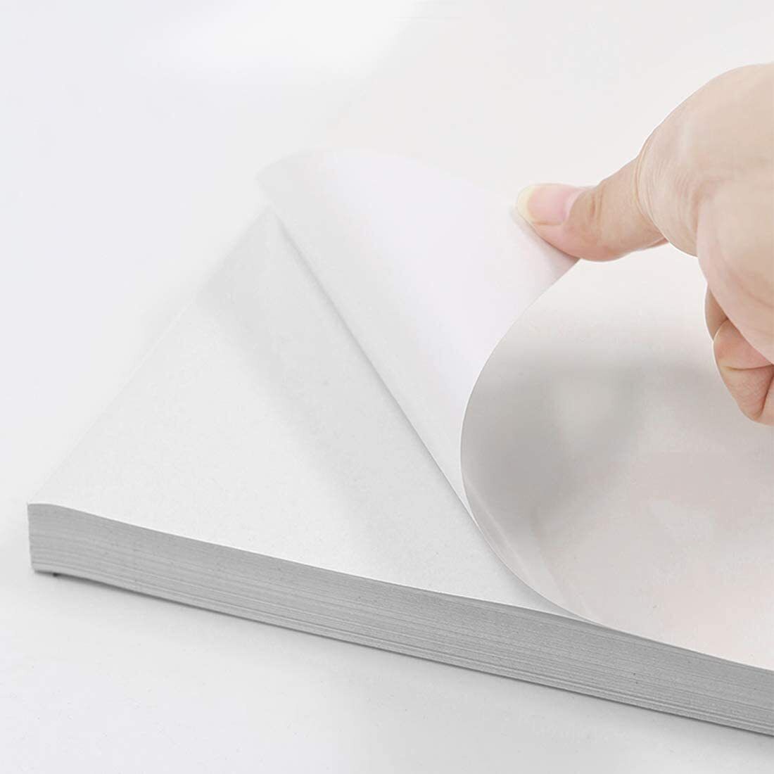 100 Full Sheet Shipping Labels 8.5×11 Self Adhesive Blank Paper for Laser Inkjet