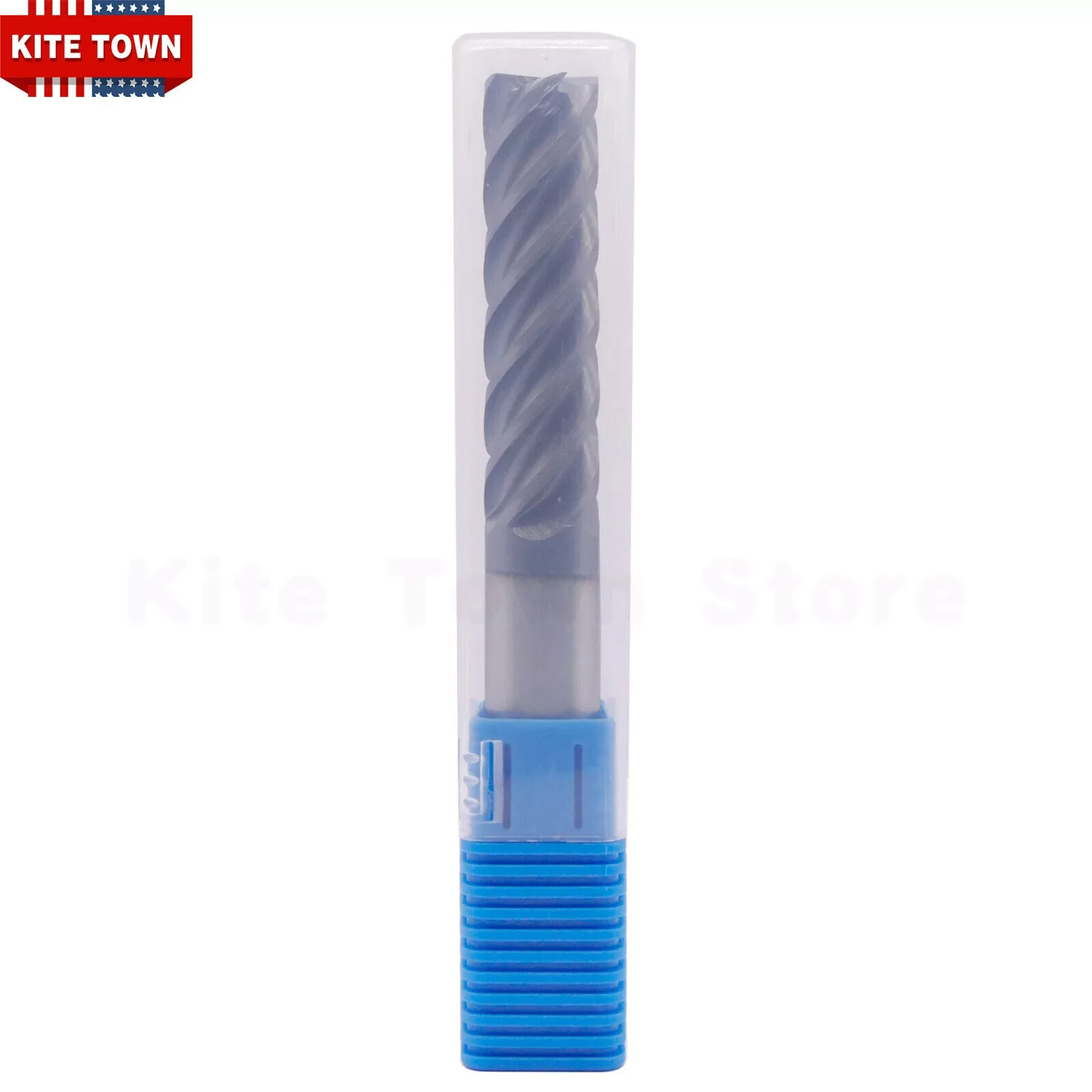 5 Flute Solid Carbide 3/4″ x 2-3/4″ x 6″ Long End Mill – AlTiN Coated