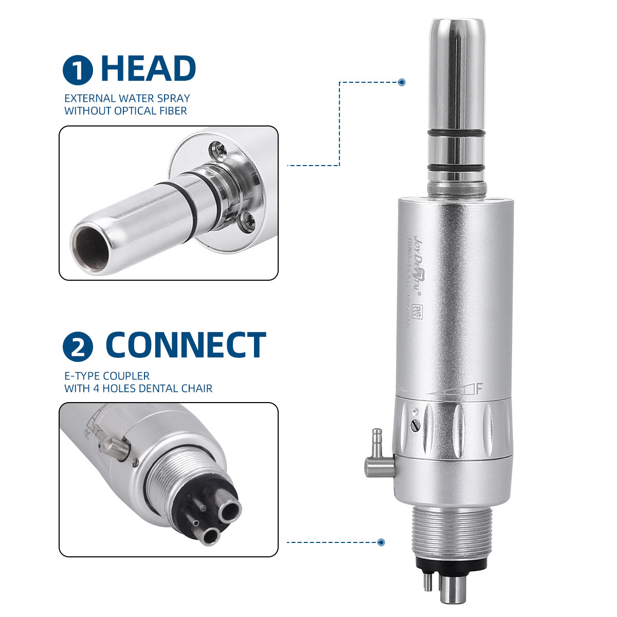 NSK Style Dental Shadowless Pana Max High and Low Speed Handpiece Kit 2 /4Hole