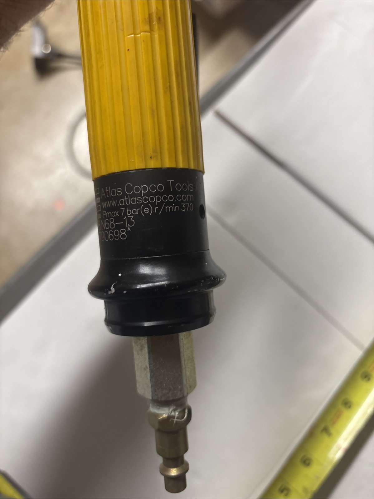 Atlas Copco Tools aerospace Alcoa Fastening Systems LTV 38N68-13 Angle Nutrunner