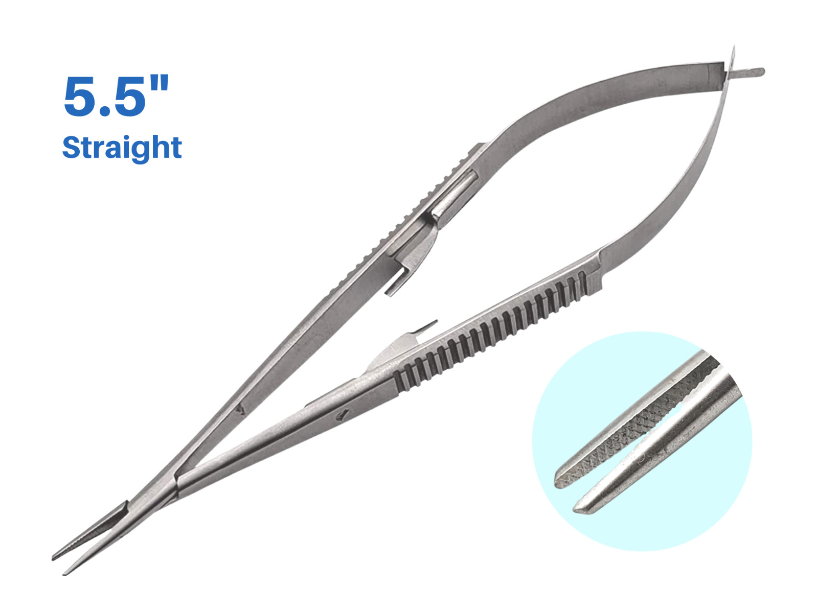 Castroviejo Needle Holder 5.5 inches Straight with Lock ARTMAN