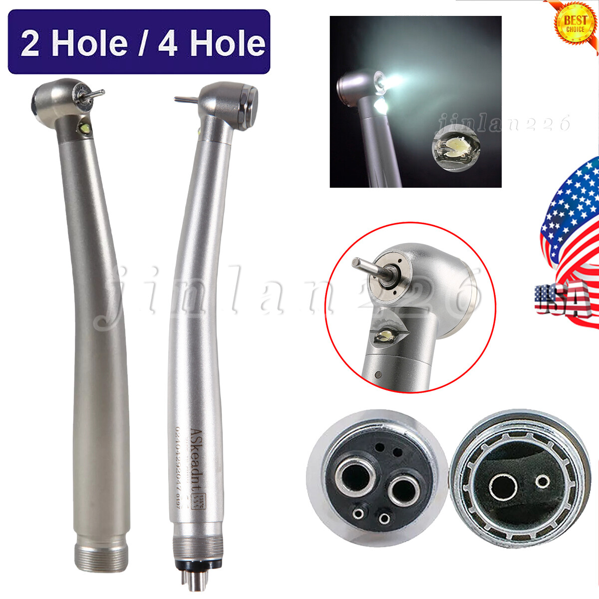 NSK Type Dental PANA MAX High Speed LED Handpieces Internal Triple Spray 2/4H US