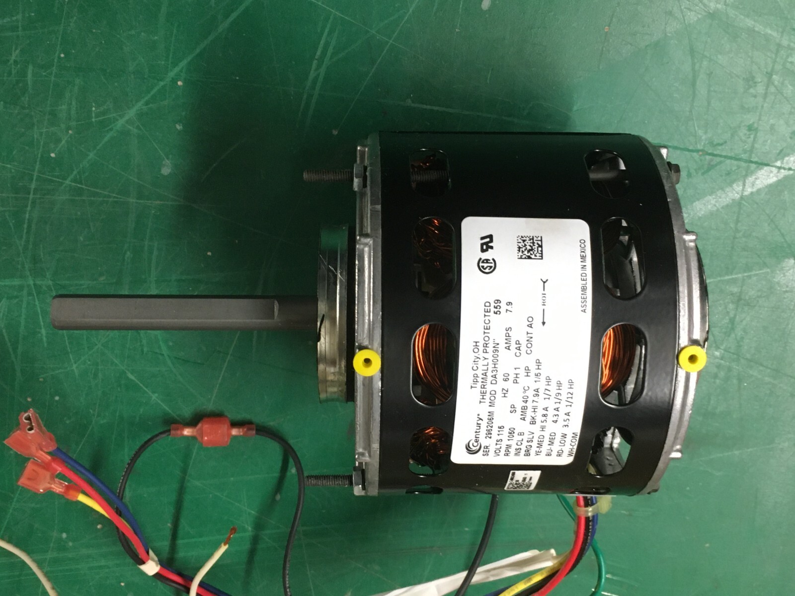 Century 559 Single Phase General Purpose Blower Motor
