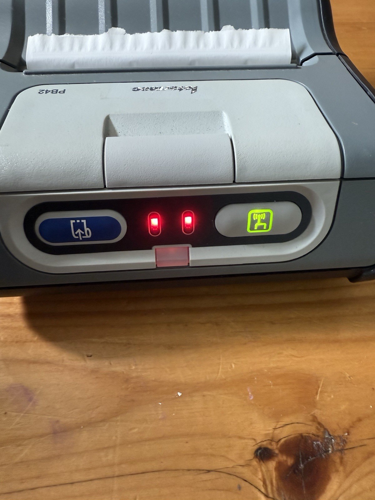 Intermec PB42 Mobile Thermal Receipt Label Printer Comes With Charger