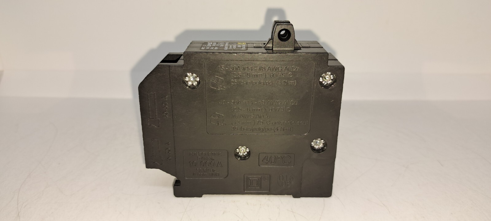 Square D HOMT1515 Homeline 2-15 Amp Single Pole Tandem Circuit Breaker NEW