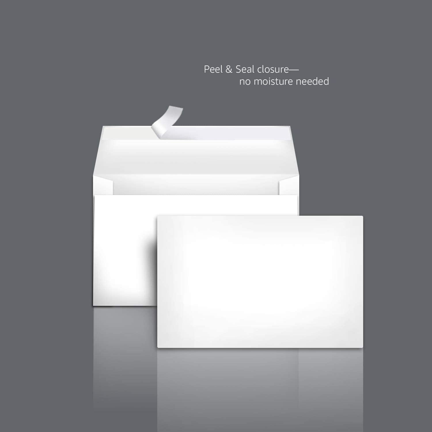 150 Printable White Invitation Envelopes A4 Self Seal 4.25×6.25 for Wedding Card