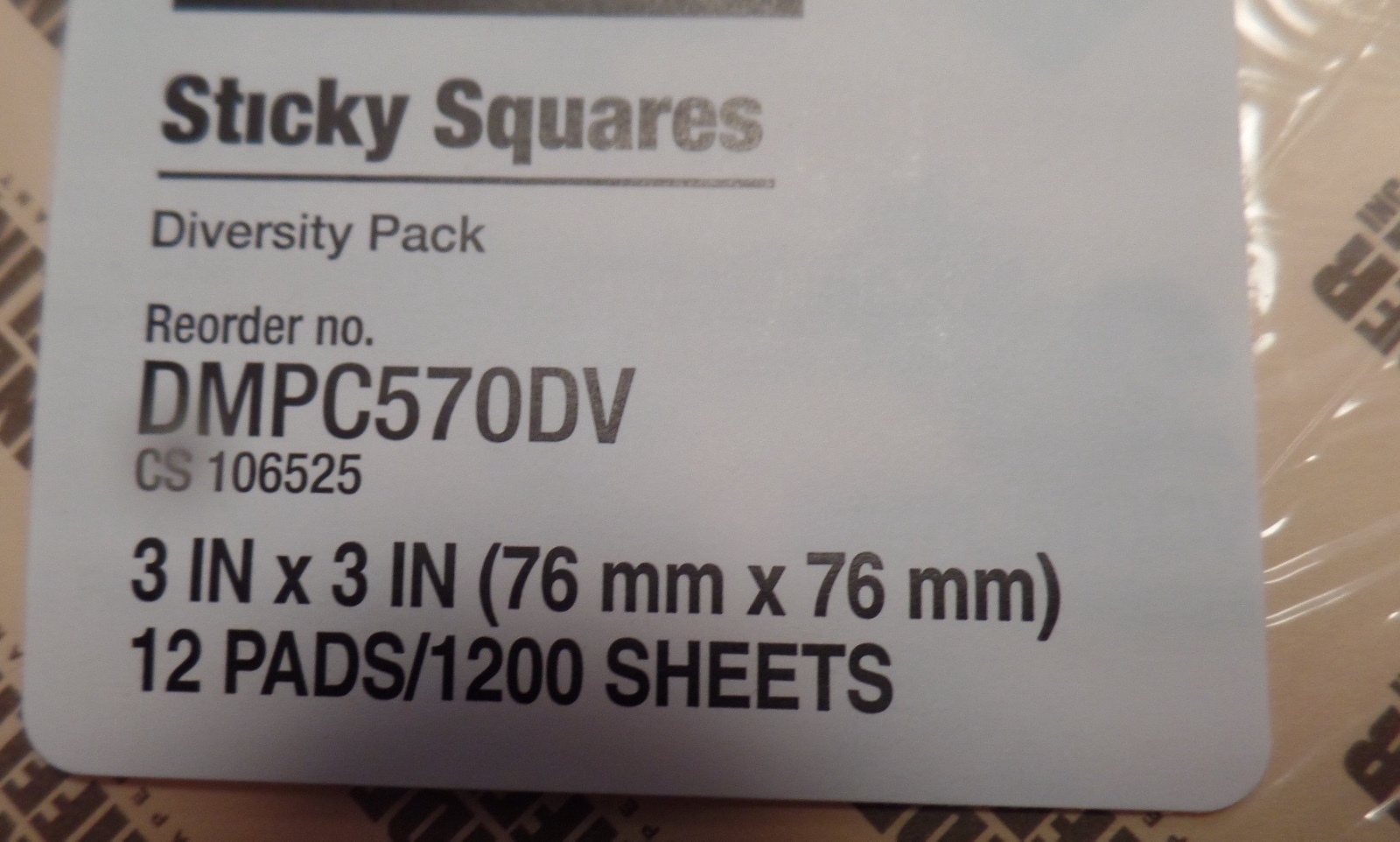 Sticky Notes 3×3, Assorted Colors, 7200 Total Sheets 72 pads Made in USA