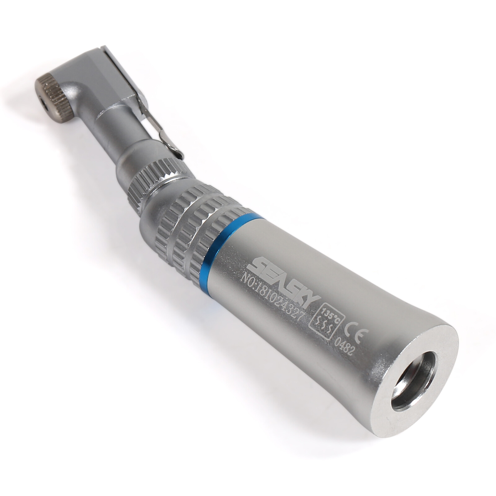 USA Contra Angle Handpiece Dental 1:1 Direct Drive Latch Type Fit NSK