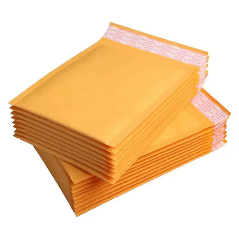 6×10 Kraft Bubble Mailers Padded Envelope Shipping Bags Seal 50/100/200/500