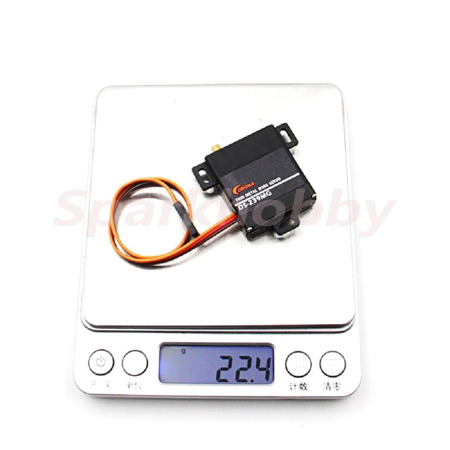 1PC Corona DS-239MG Digital Servo Metal gear Servo 4.0kg/0.15sec/ 22g thin me…