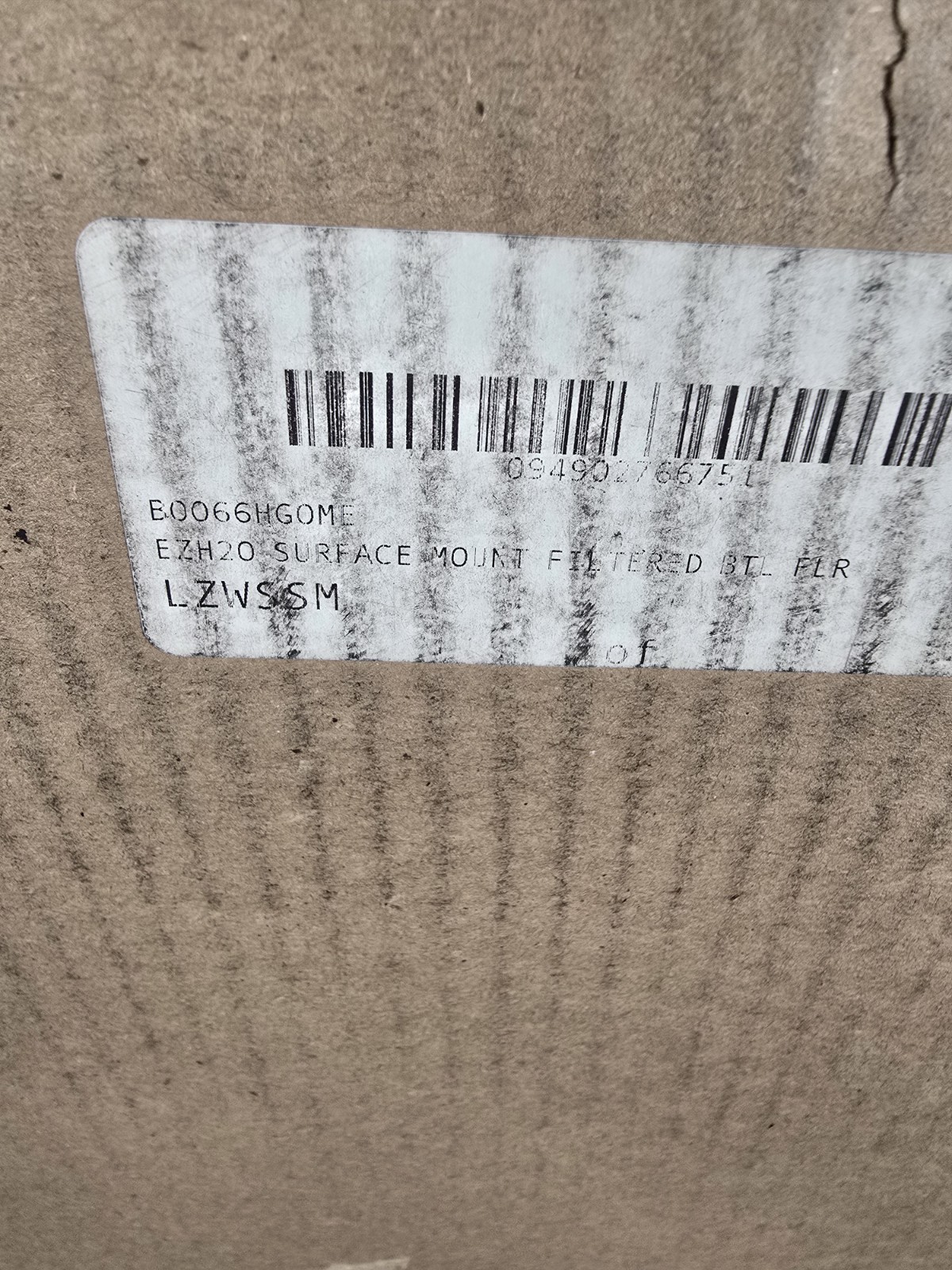 Elkay LZWSSM EZH2O Surface Mount, Filtered, Bottle Filling Station, Non-Refrig