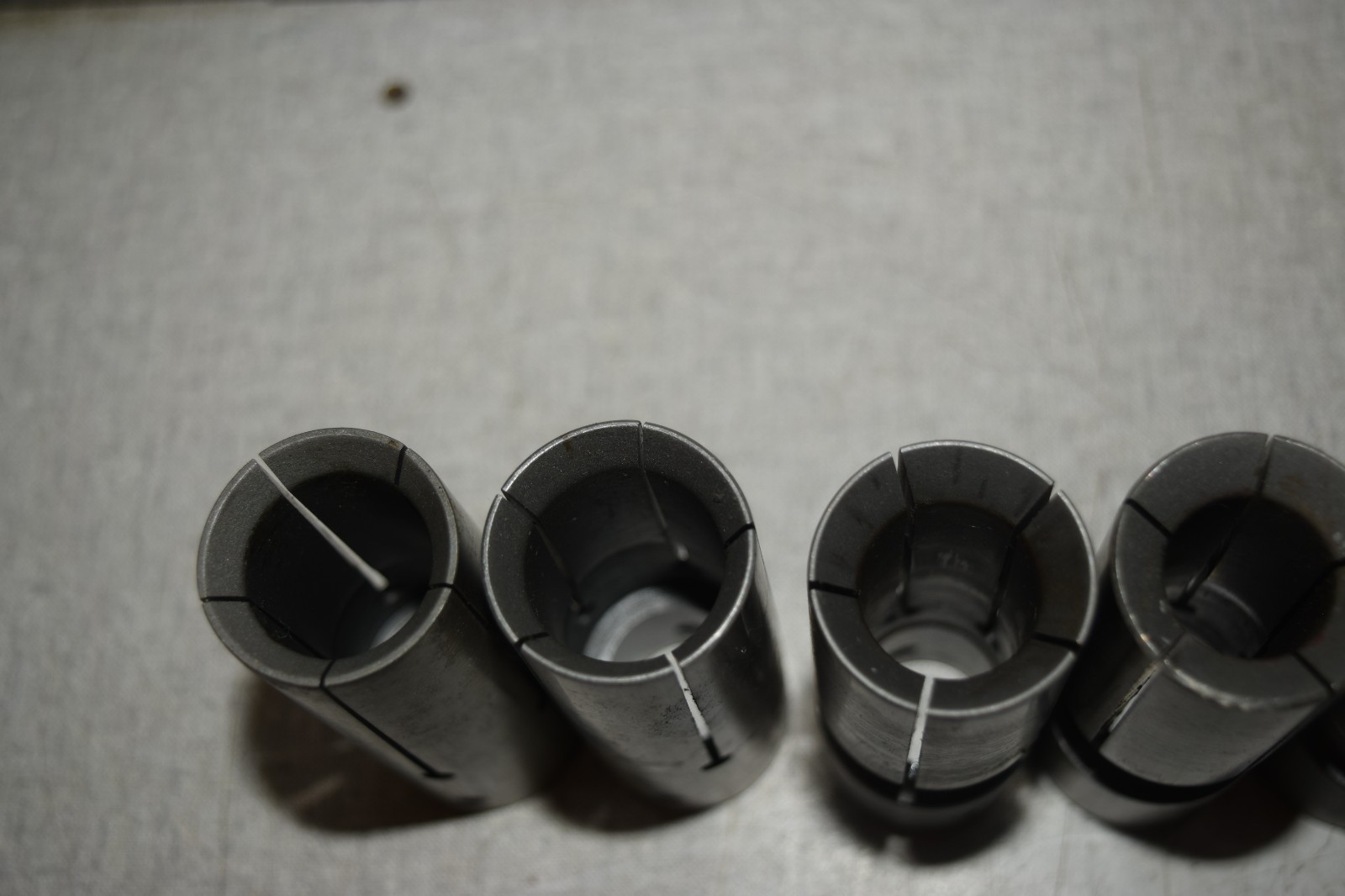 S&M Southwick & Meister 32DL Bar Loader Feeder Collet Collets Lot of 7