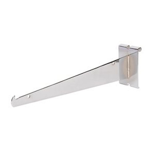 Dazzling Displays 12-Inch Gridwall Shelf Brackets